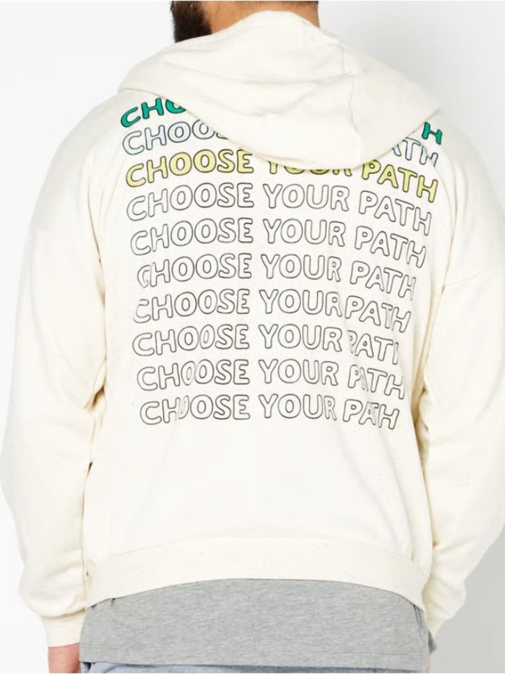 Star Wars Mens The Mandalorian & Grogu Choose Your Own Path Zip Sweatshirt Small